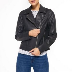 New Look faux leather biker jacket (NWT)